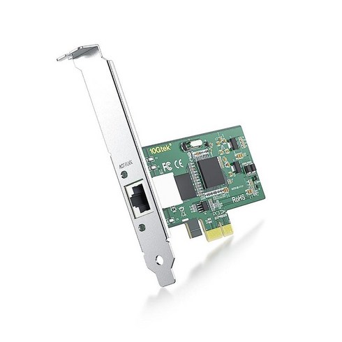 1.25G 기가비트 이더넷 PCI 익스프레스 네트워크 카드(NIC) 인텔 82573 컨트롤러 포함 싱글 RJ-45 포트 윈도우 서버/Freebsd/VMware/SLSE 지원, Intel 82573: (1x) RJ45 Port_10