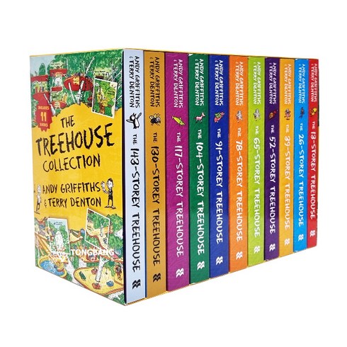 (영어원서) 나무집 13-143층 : The 13-143 Storey Treehouse 11 Books Boxed Set