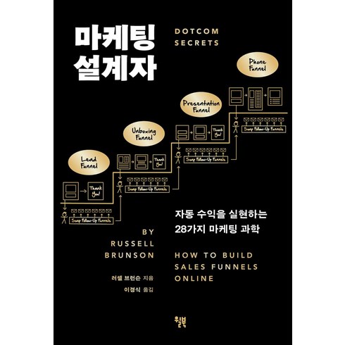 마케팅설계자 - 마케팅 설계자(리커버:K):자동 수익을 실현하는 28가지 마케팅 과학, 윌북, 마케팅 설계자(리커버:K), 러셀 브런슨(저) / 이경식(역)