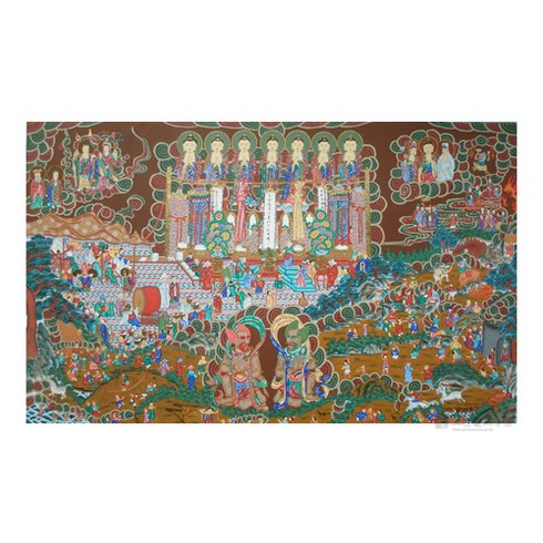 감로 탱화 특특A 5x8자 감로탱화, 탱화 2000000원