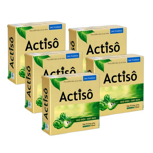 아티포페 - 베트남약국 아티소 아티초크앰플 ACTISO, 5박스, 100ml