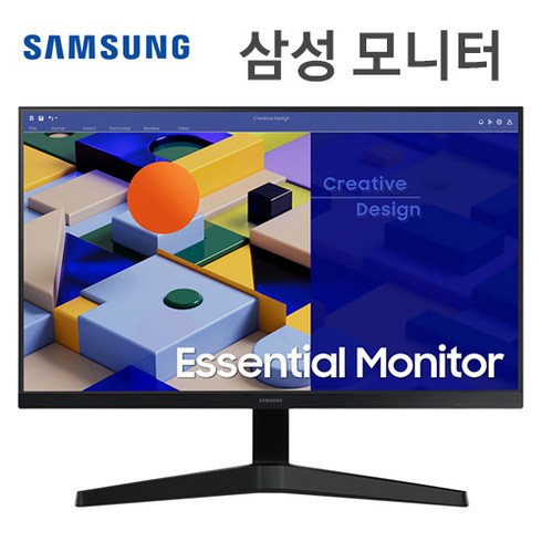 2023년 가성비 최고 삼성s27c310모니터 - 삼성전자 삼성 S27C310 27인치 68.6cm 베젤리스 IPS 75Hz LED 컴퓨터 모니터 LS27C310EAKXKR