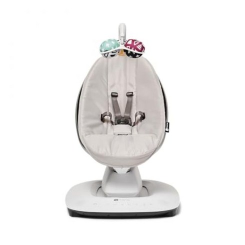 4moms MamaRoo 멀티 모션 베이비 스윙 5가지 독특한 동작으로 블루투스 지원 그레이