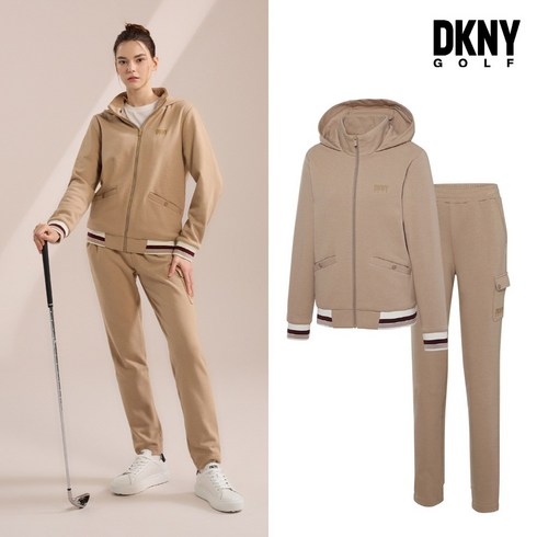 dkny골프 - [DKNY GOLF] 윈드컷 저지 상하의 셋업 여성 3컬러 택1