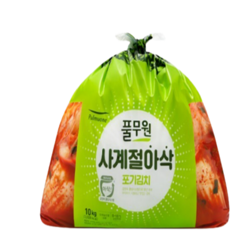 풀무원 [G][풀무원] 사계절 아삭 포기김치, 1개, 10kg