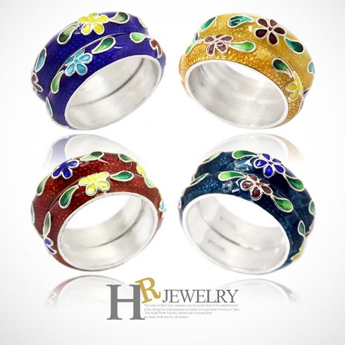 호림쥬얼리 실버92.5정품)히트(HR)실버 전통 쌍가락지(4종중택1)