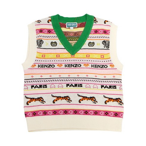 겐조 겐조키즈 니트 조끼 K15686 121 6A12A (성인착용가능)