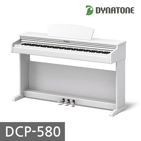 다이나톤 국내제작 디지털피아노 DCP-580 전자피아노(화이트), 단품, 화이트