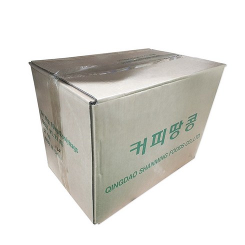 금땅콩 - [한끼만찬] 커피땅콩(반태) 20kg (중국) 업소용 대용량 벌크 도매, 1개