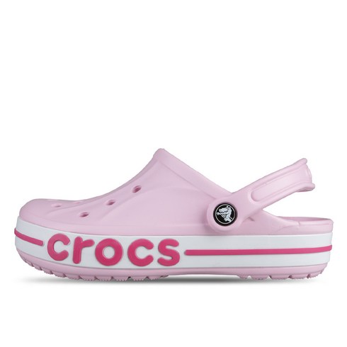 크록스 바야밴드 클로그 남자 여성 슬리퍼 샌들 바닐라핑크 205089-6TG
