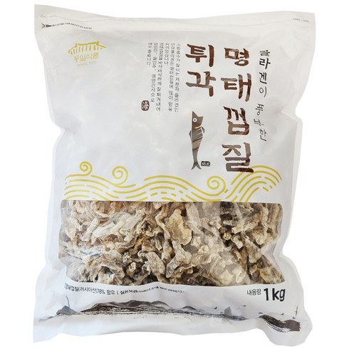 명태껍질튀각 - 동일식품 콜라겐이 풍부한 명태껍질튀각 1kg, 1개