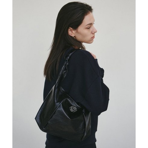 NICK&NICOLE NICOLE SQUARE SHOULDER BAG_BLACK