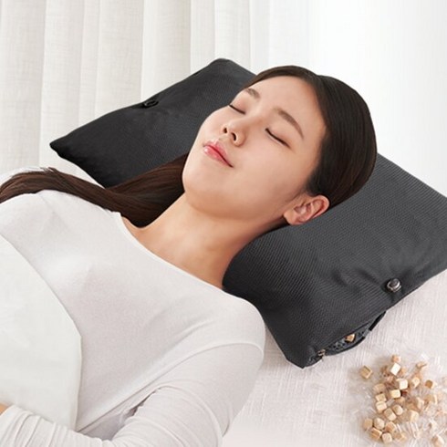 편백나무 경추 베개 메밀 일자목 목침 숙면 3050, 단품