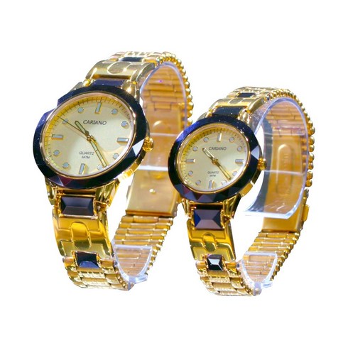 카리아노 세라믹 야광시계 금장시계 18K 메탈시계 남성 여성시계 커플 손목시계