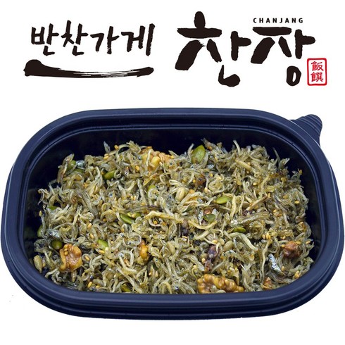 [반찬가게 찬장] 견과류잔멸치볶음 밑반찬, 1개, 70g