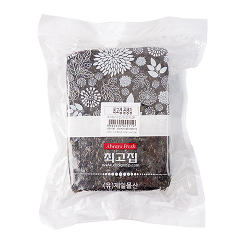 최고집 곱창김 50장 1봉, 단품, 3개