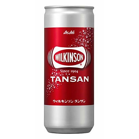 Wilkinson 윌킨슨 아사히 탄산수 캔 250ml 20팩, 20개