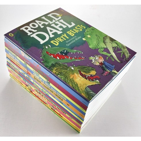 영어원서 로알드달 베스트 18권세트 빅북 컬러 Roald Dahl