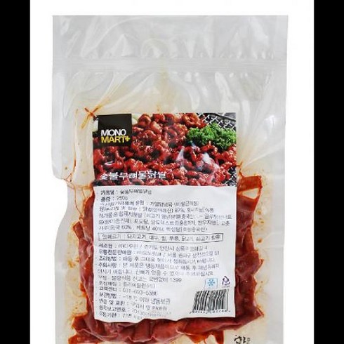 숯불무뼈불닭발 닭발 모노마트 250G 식자재 장보기, 단품, 단품