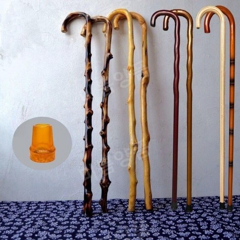 연수목지팡이 - 연수목지팡이 걷기보조기구 보행보조기 명아주 노인 할아버지 지팡이, L, 1개