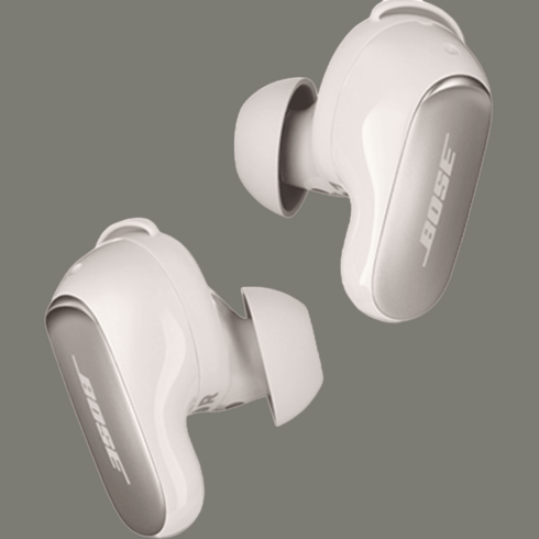 보스 QC 울트라 이어버드, QC Ultra Earbuds, 화이트 스모크