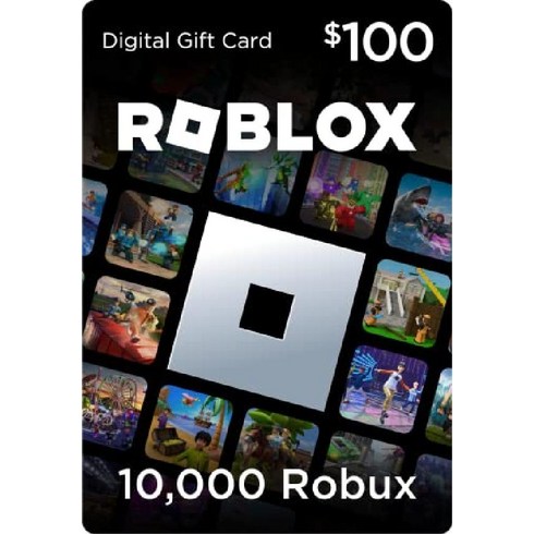 Roblox 로블록스 기프트 카드 독점 가상 아이템 포함 배송, 10000