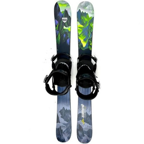 2023년 가성비 최고 summit스키보드 - Summit 스키보드 Invertigo 118cm 스키 보드(Technine Custom Pro DS 스노우보드 바인딩 및 라이저 포함)