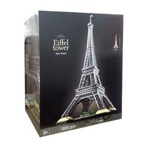 2024년 가성비 최고 레고 에펠탑 - 호환 블럭 파리에펠탑 블록 10307 키덜트 장난감 블럭, 에펠탑 프랑스