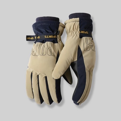 2023년 가성비 최고 스노보드장갑 - NUNUHANA 겨울스노우보드장갑 기모남녀공용 스마트폰터치장갑, 베이지