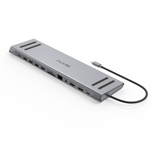 NEXT-1301DS-PD USB-C타입 멀티포트 노트북 맥북 도킹스테이션, 단품