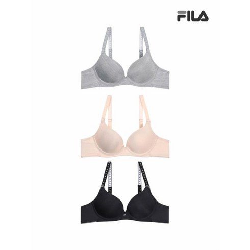 휠라브라 - 매장정품 휠라 필라 FILA 에센셜 베이직 와이어 브라 4종 택1 FI4BAF1644F_SKU 1456984