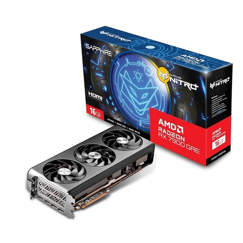 rx7900gre - Sapphire 11325-02-20G Nitro+ AMD Radeon RX 7900 GRE 게이밍 그래픽 카드 16GB GDDR6 AMD RDNA 3 포함