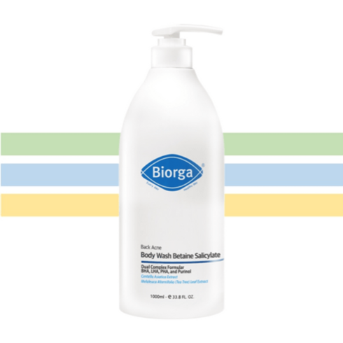 바이오가 Biorga 베타인살리실레이트 여드름 바디워시, 1L, 1개