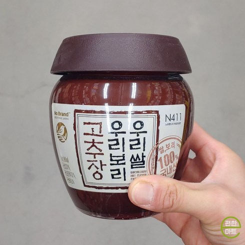 우리쌀우리보리고추장 - 노브랜드 우리쌀 우리보리 고추장, 3개, 1kg