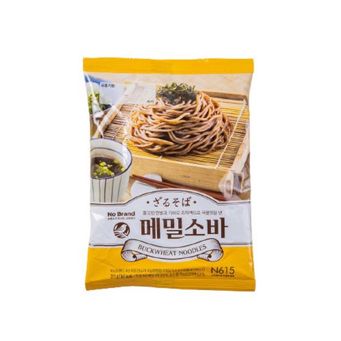 노브랜드 - 노브랜드 메밀소바 211g x 12개