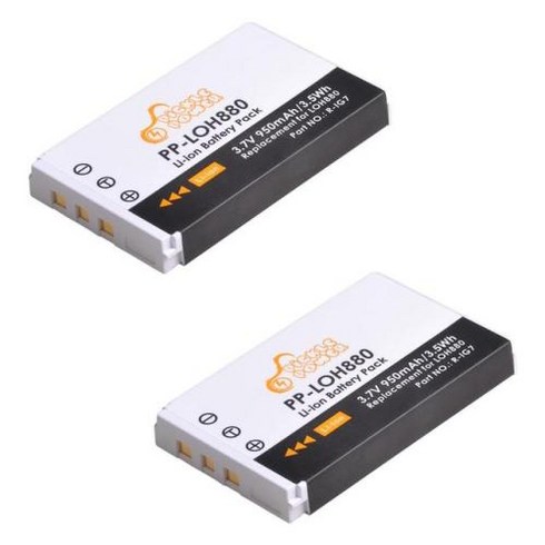 e885 v7 - 호환 부품 R-IG7 원격 제어 배터리 및 LED 충전기 로지텍 하모니 원 900 720 850 880 885 890 프로 H880 용 LOH880 950mAh, [03] 2 battery, 3) 2 battery