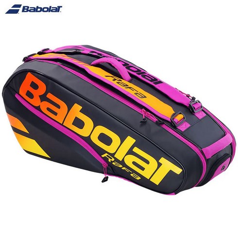 BABOLAT 테니스 라켓 백팩 2023 남녀공용 핸드백 가벼운 럭셔리 정품 프로페셔널 6R 12R 나달 퓨어 에어로 라파, 6 팩