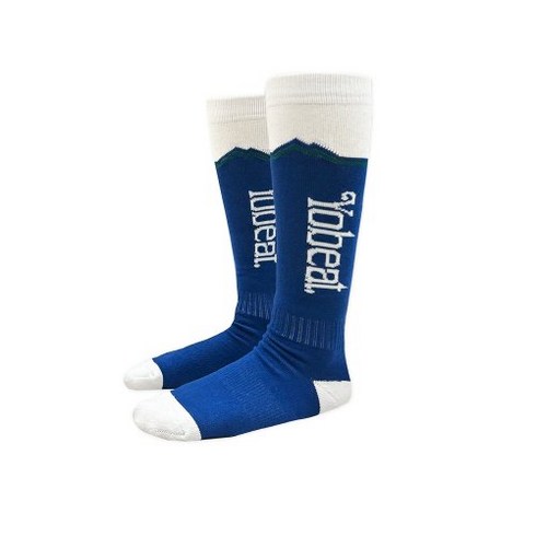 YOBEAT 마운틴 스노우보드 남녀공용 양말 네이비 MOUNATIN SNOWBOARD SOCKS NAVY, S/M(21-25)