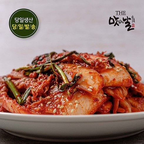 명동칼국수김치 - [맛날] 맛있게 매운 명동칼국수 김치 3kg, 1개