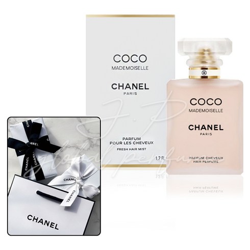 샤넬 코코 마드모아젤 헤어 미스트 35ml (신형) 백화점 선물포장+쇼핑백, 35ml 헤어미스트 (선물포장+쇼핑백)