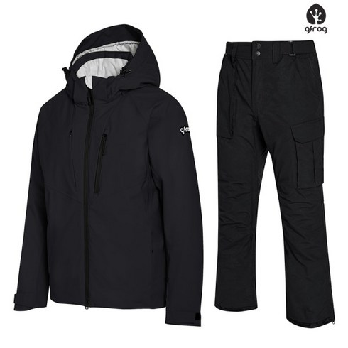 [셀시우스] 지프로그 스키복 데본 제로 블랙 세트 보드복