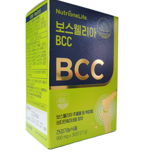 뉴트리원 보스웰리아 BCC 27g, 30정, 5개