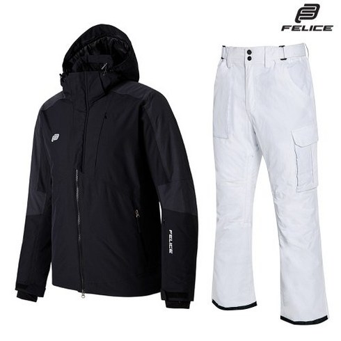 FELICE 프로즌 제로 스키복 블랙 세트