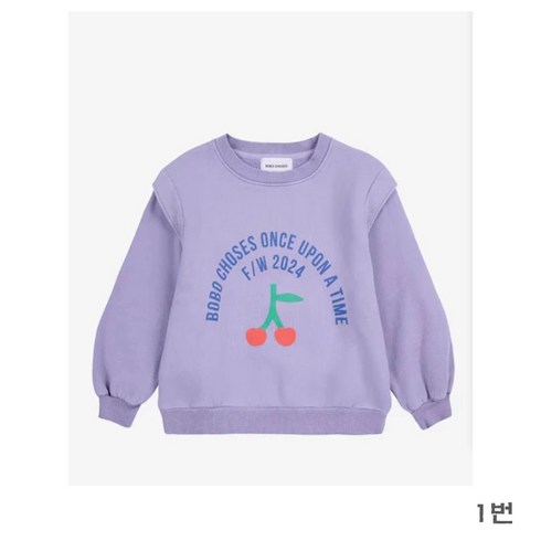 보보쇼즈 - 24AW BOBO CHOSES 맨투맨 긴팔 티셔츠