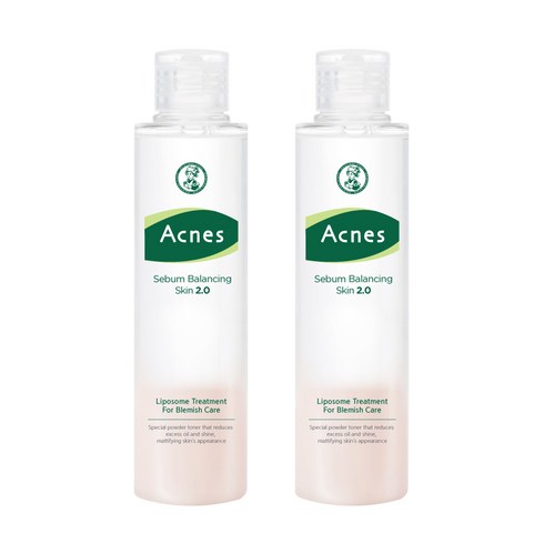 아크네스 세범 밸런싱 스킨 2.0 200ml X 2개 / 진정토너