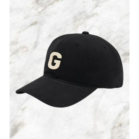 국내 정품 매장판 골스튜디오 GOALSTUDIO G 로고 피치스킨 CAP-블랙, M