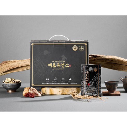 더 흑염소 진액 골드 8박스  - [골드] 토종흑염소진액 (우슬녹각추가) 115ml (60여팩), 60개