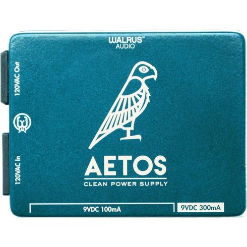 Walrus Audio 월러스 오디오 Aetos 8 출력 전원 공급 장치 한정판 청어/크림(기어 히어로 전용)