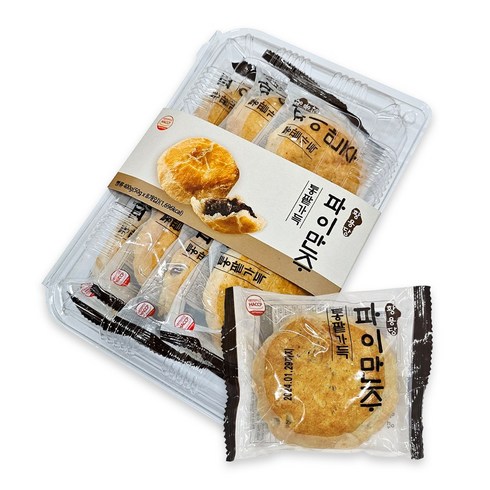 만주원류고 - 황용당 통팥가득 파이만주 10개입(개별포장), 400g, 2개