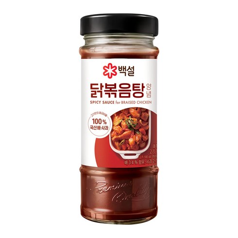 백설 닭볶음탕 양념, 490g, 3개